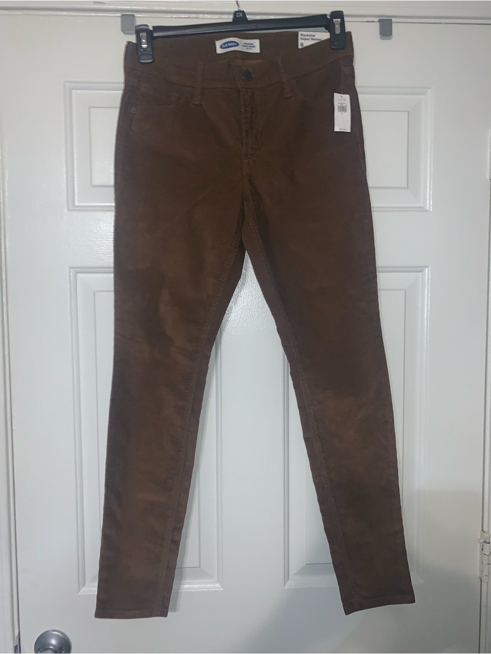 Women’s Old Navy Rockstar Super Skinny Mid-Rise Corduroy Pants (Size 6) NEW